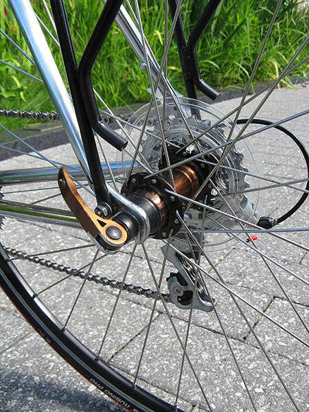 Rear Hub Quick Release View